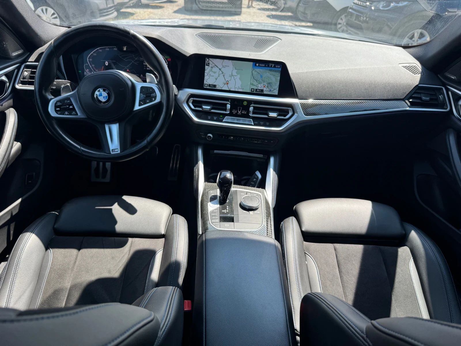 BMW 420 xd* M hybrid * М пакет* КАРБОН* КОЖА* КАМЕРИ 360* , снимка 6 - Автомобили и джипове - 55571587