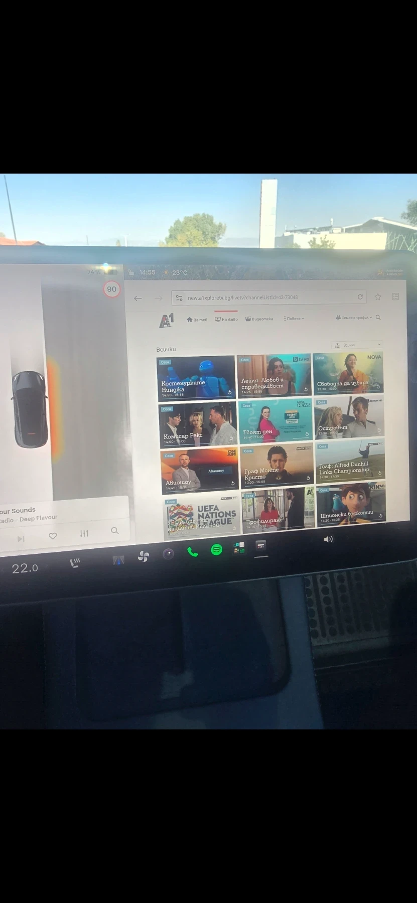 Tesla Model Y Long Range Dual Motor AWD 19500 Км., снимка 17 - Автомобили и джипове - 56375489
