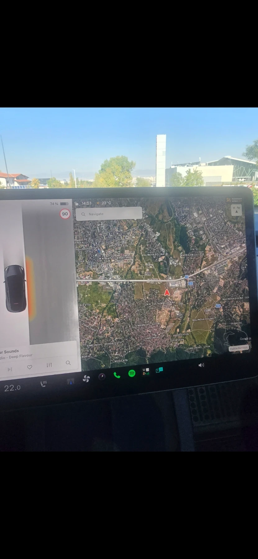 Tesla Model Y Long Range Dual Motor AWD 19500 Км., снимка 16 - Автомобили и джипове - 56375489