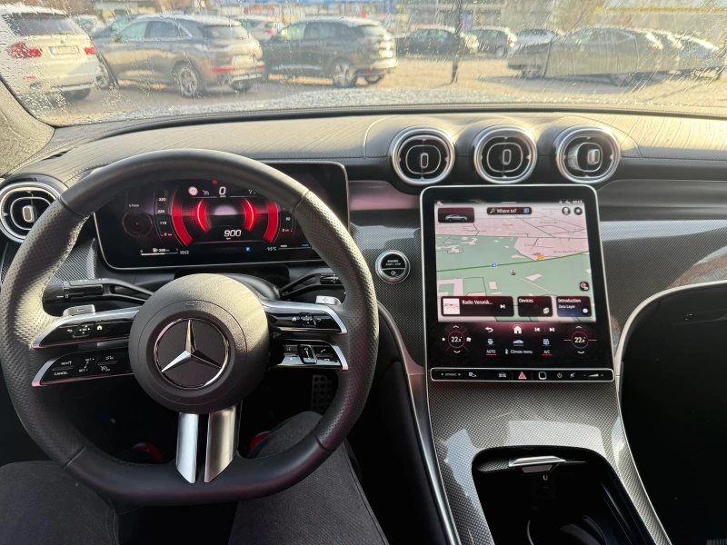 Mercedes-Benz GLC 200/AMG/204HP/4M/COUPE/DISTRO/MEMORY/NAVI/CAM/592b, снимка 9 - Автомобили и джипове - 48292129