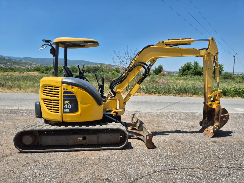 Багер Komatsu PC40MR-3 /ПЕРФЕКТЕН / КАТО НОВ !, снимка 4 - Индустриална техника - 50808154