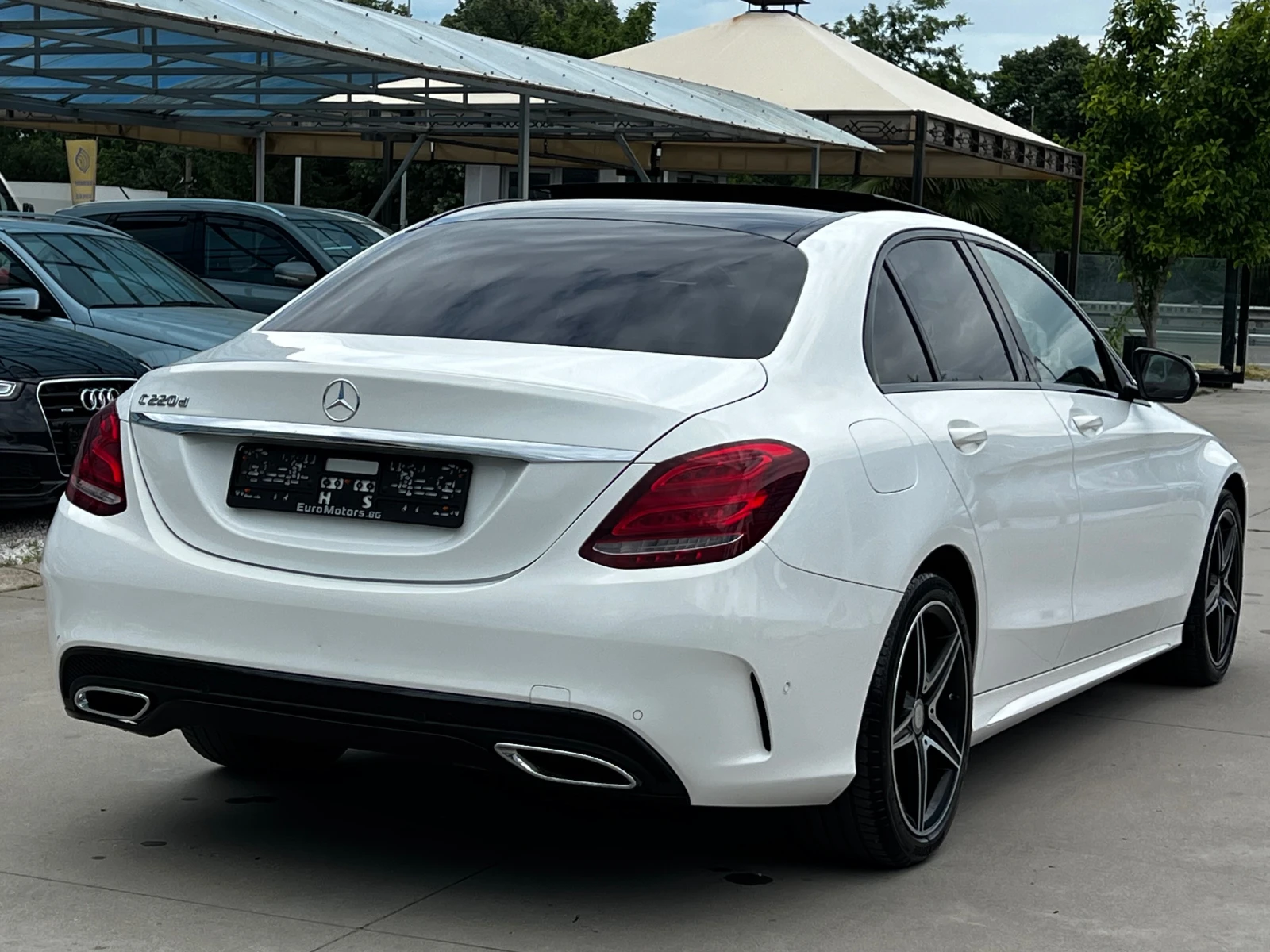 Mercedes-Benz C 220 d, AMG LINE, NIGHT PACK, PANORAMA, FULL SERVICE ME - изображение 5