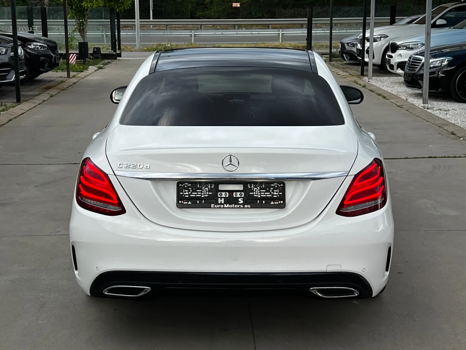 Mercedes-Benz C 220 d, AMG LINE, NIGHT PACK, PANORAMA, FULL SERVICE ME - изображение 8