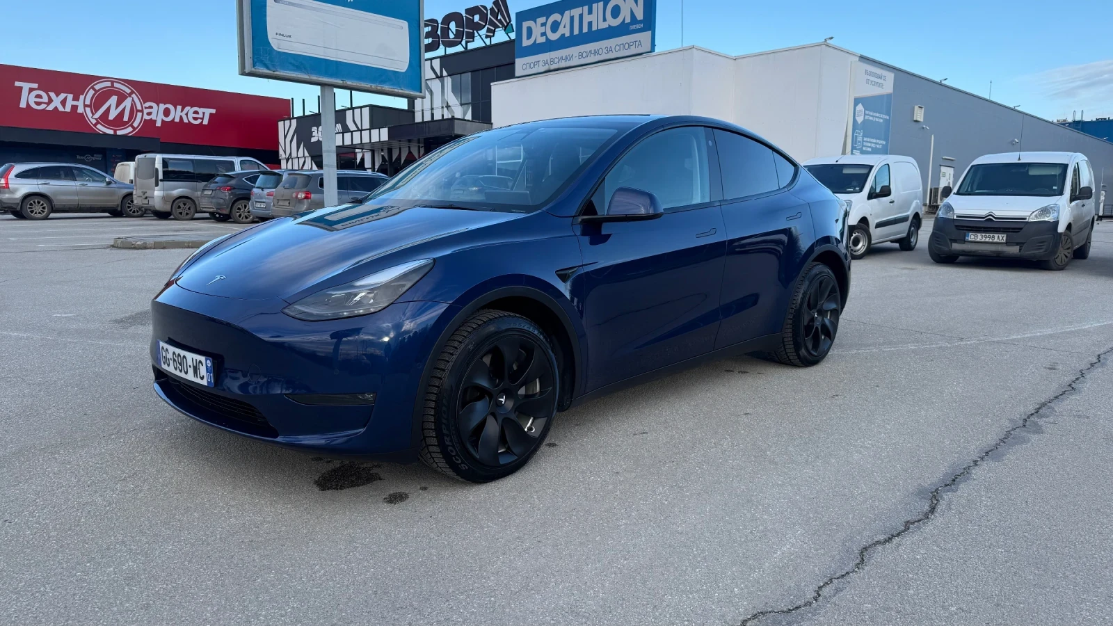 Tesla Model Y LONG RANGE DUAL MOTOR SOH 91% Enhanced  | Mobile.bg � ����������� 2
