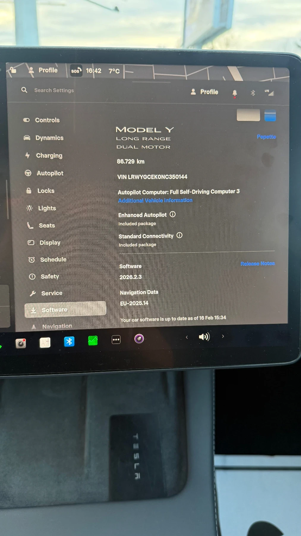 Tesla Model Y LONG RANGE DUAL MOTOR SOH 91% Enhanced  | Mobile.bg � ����������� 16