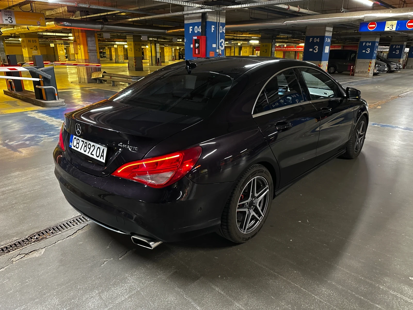 Mercedes-Benz CLA 250 4MATIC Лилав GT FACE 115км Панорама ПЕРФЕКТЕН, снимка 6 - Автомобили и джипове - 54392968