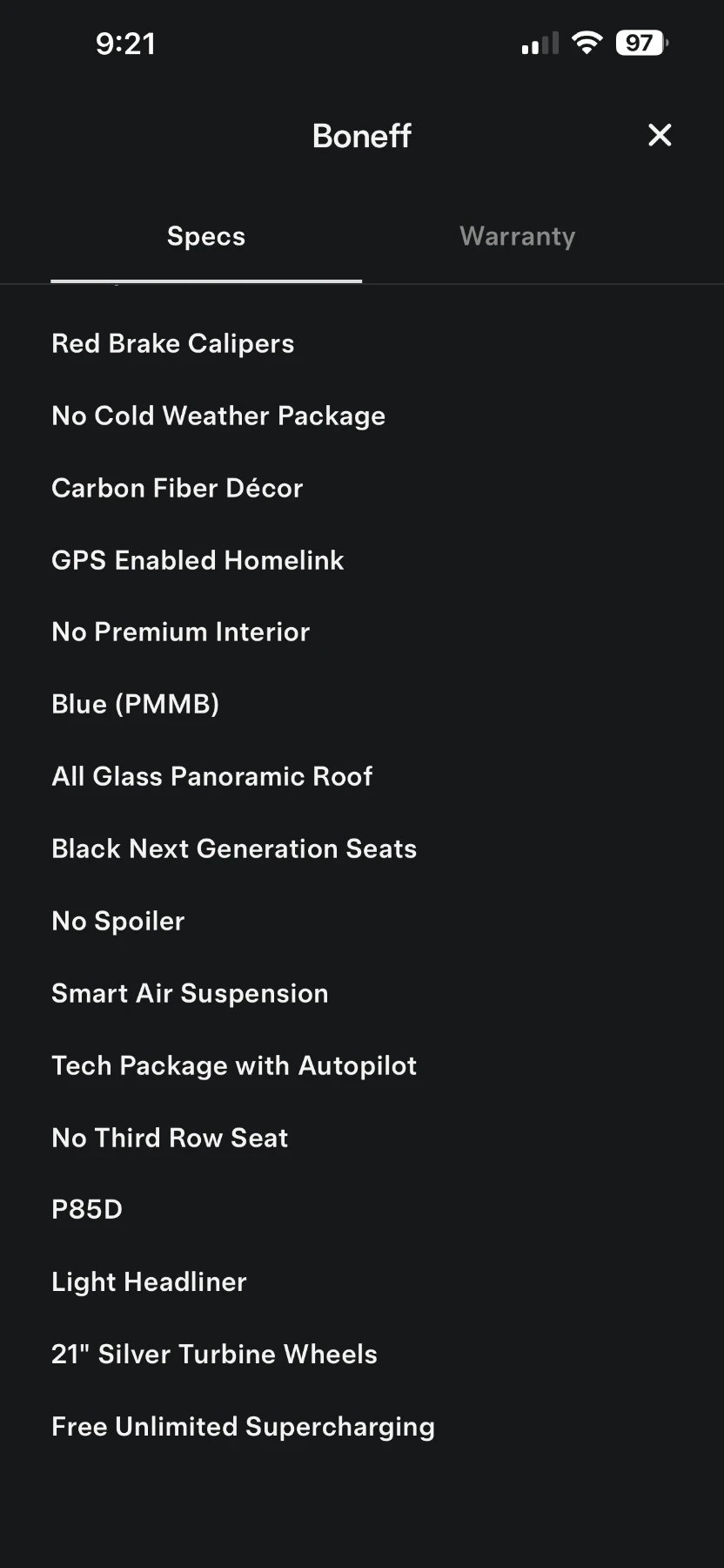 Tesla Model S P85D SC01 EU Full Option , снимка 14 - Автомобили и джипове - 55196580
