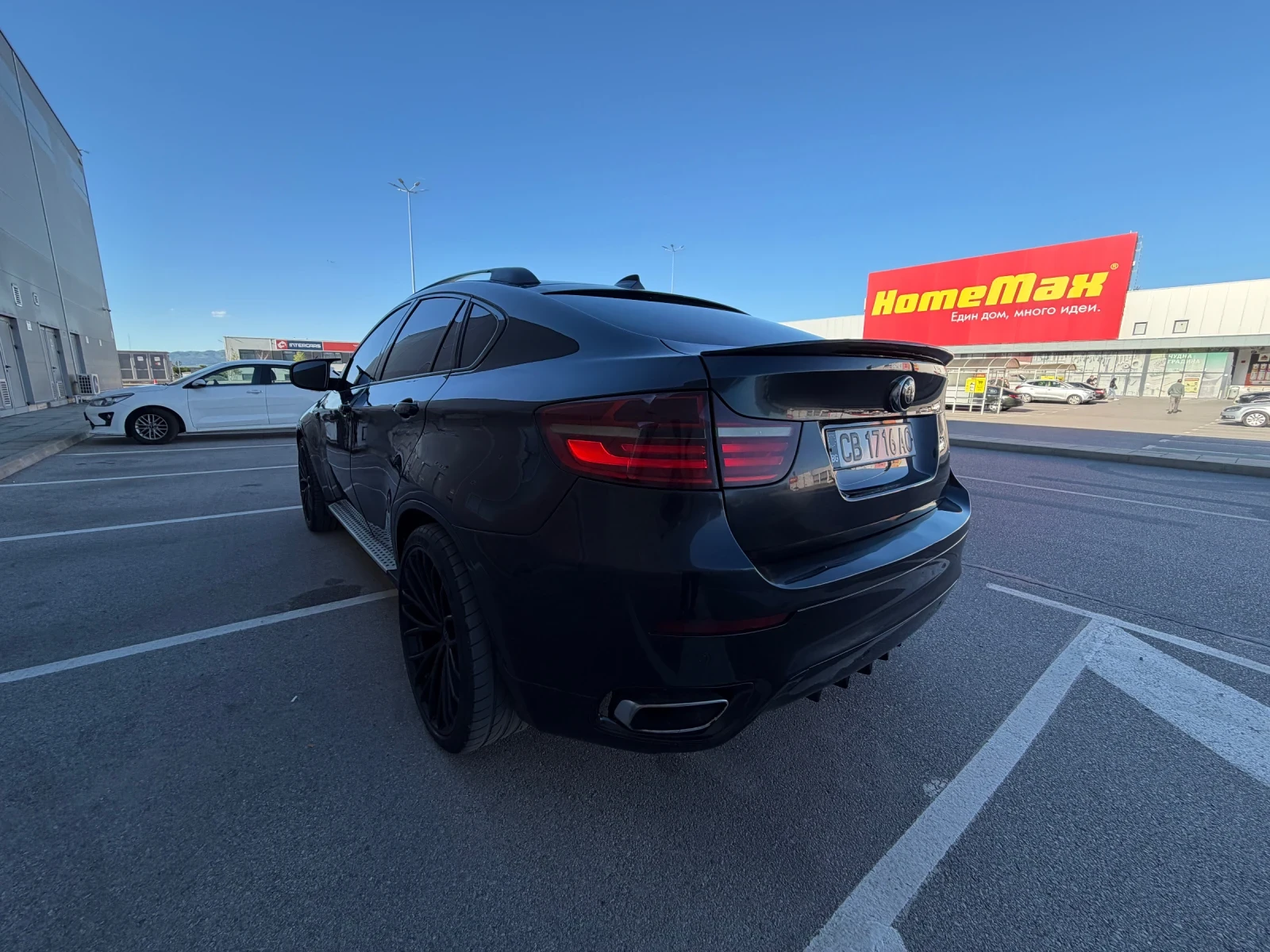 BMW X6 3.5D Head Up / Full Black, снимка 4 - Автомобили и джипове - 54621286
