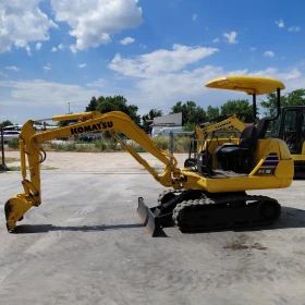 Багер Komatsu PC10-7 * 1800 МОТОЧАСА * ЛИНИЯ ЗА ЧУК *  , снимка 2