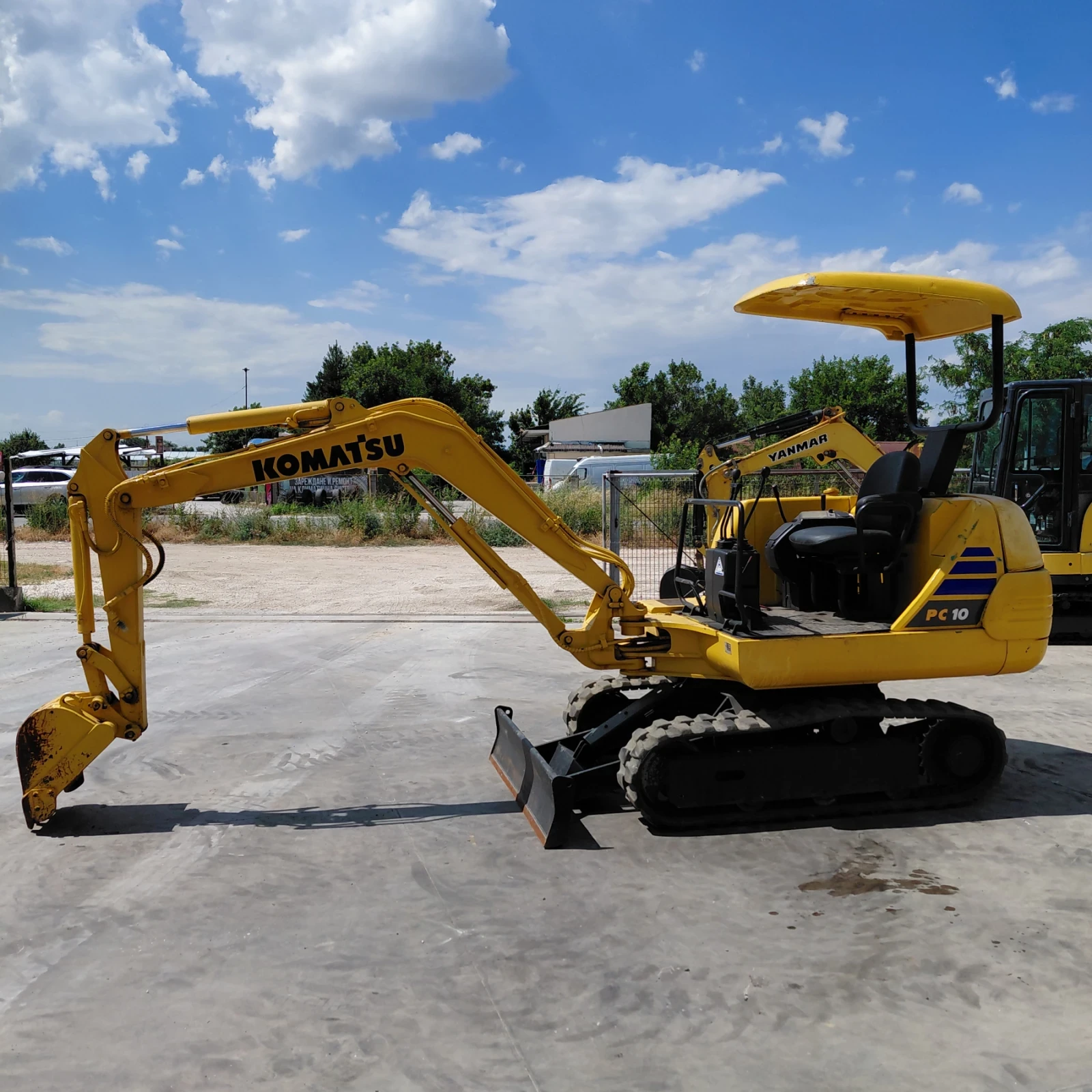 Багер Komatsu PC10-7 * 1800 МОТОЧАСА * ЛИНИЯ ЗА ЧУК *  , снимка 2 - Индустриална техника - 53885814