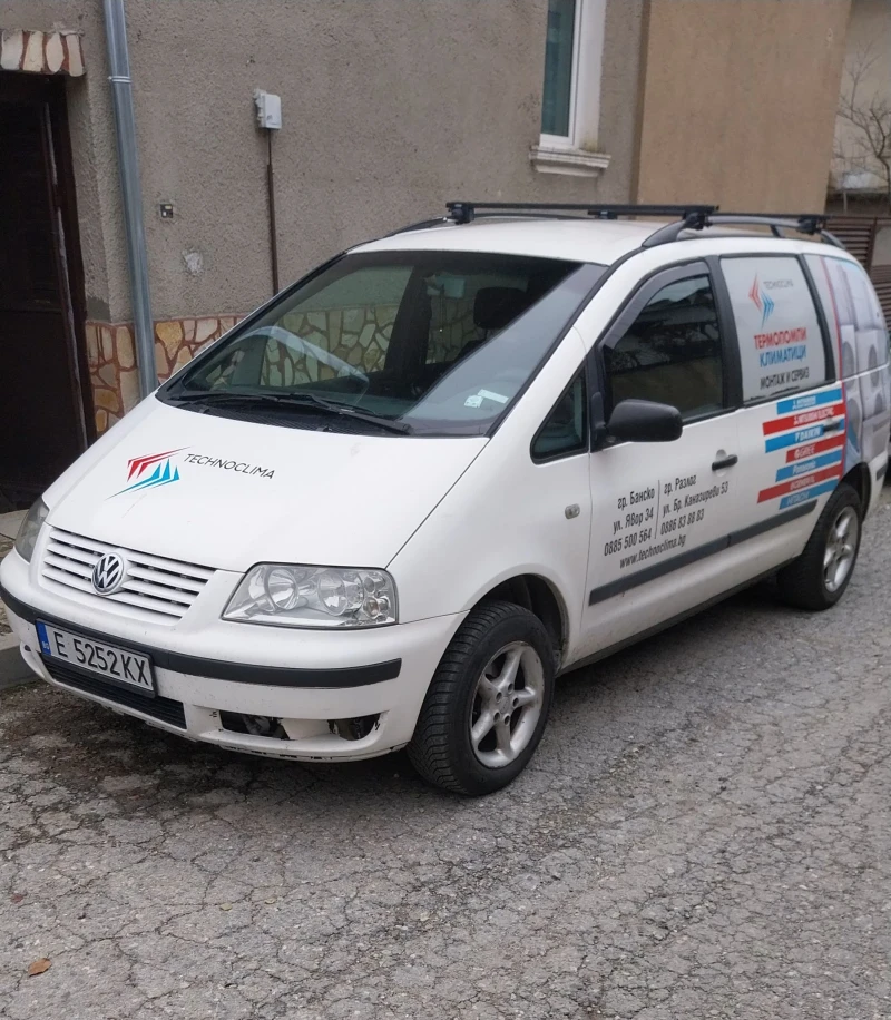 VW Sharan Газ/бензин, снимка 3 - Автомобили и джипове - 48345597