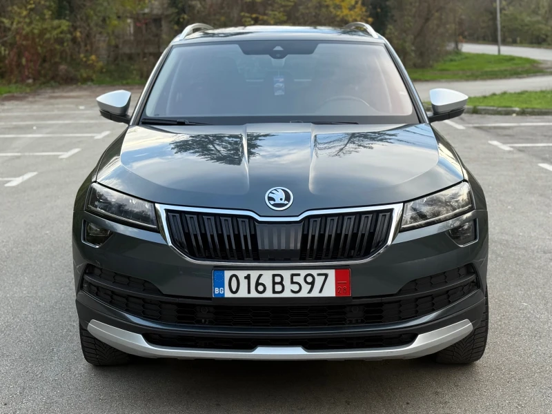 Skoda Karoq 4Х4* SCOUT* DSG* 190К.С* DIST* CAM* FULL, снимка 2 - Автомобили и джипове - 52392990