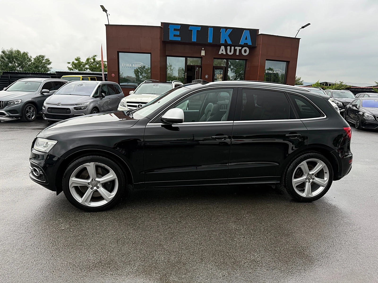 Audi SQ5 313k.c-DISTRONIK-PANORAMA-KAMERA-KARBON-ПОДГРЯВАНЕ - изображение 4