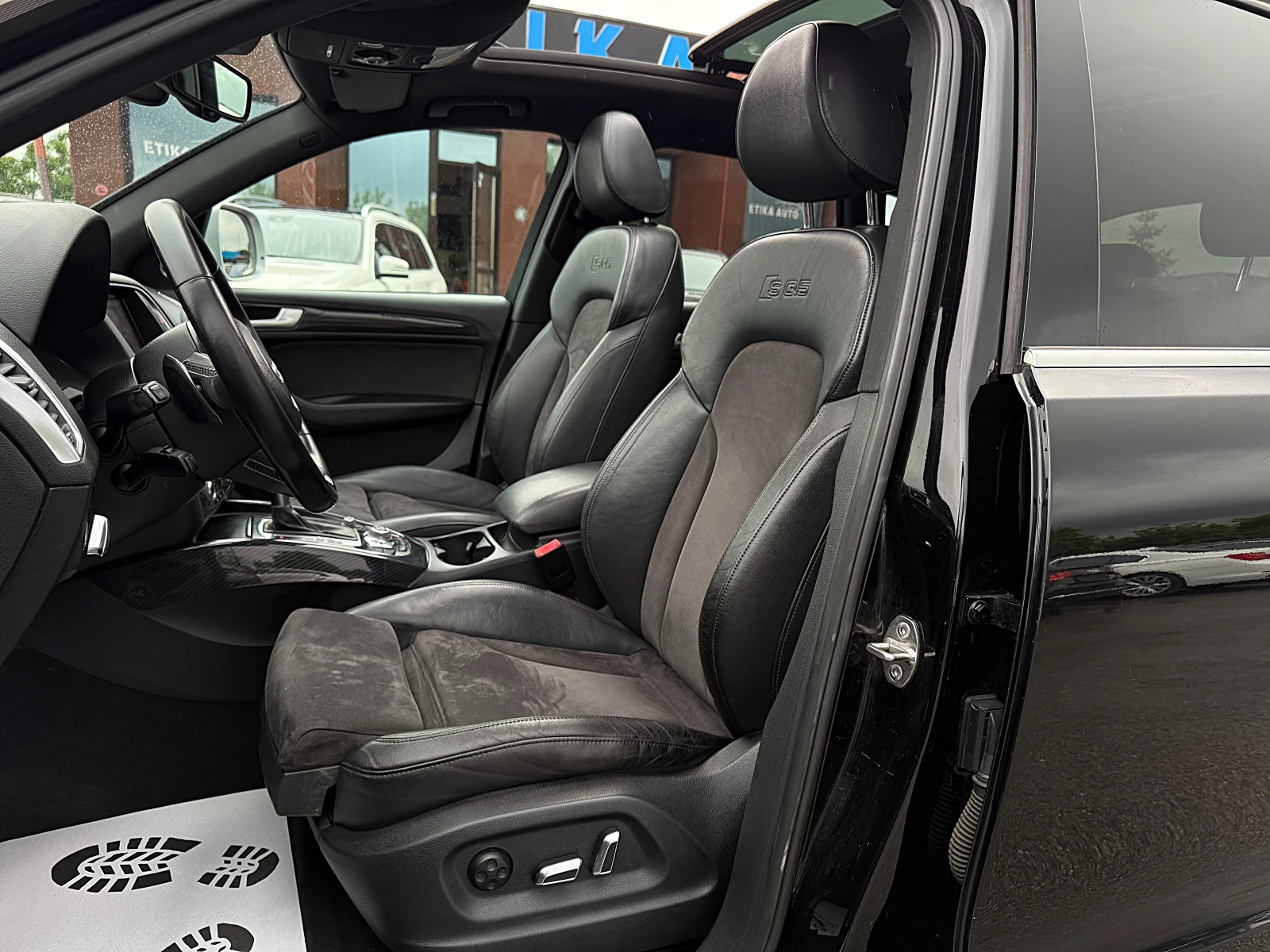 Audi SQ5 313k.c-DISTRONIK-PANORAMA-KAMERA-KARBON-ПОДГРЯВАНЕ - изображение 8