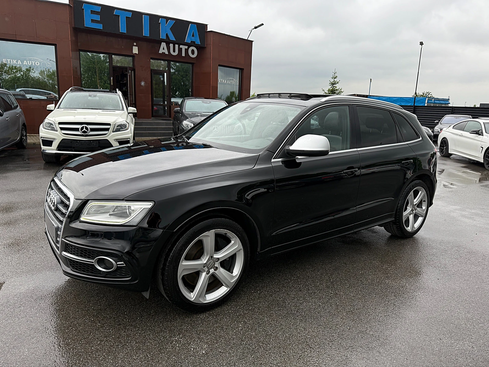 Audi SQ5 313k.c-DISTRONIK-PANORAMA-KAMERA-KARBON-ПОДГРЯВАНЕ - изображение 3