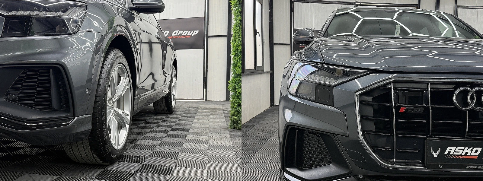 Audi Q8 3xS-line/PANORAMA/3D-KAMERA/KeylessGo/ЛИЗИНГ, снимка 8 - Автомобили и джипове - 54971242
