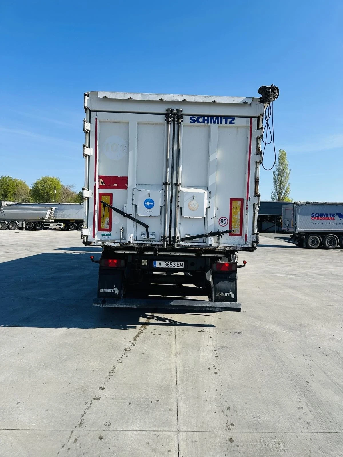 Полуремарке Schmitz Cargobull 52м3 Диск, снимка 4 - Ремаркета - 54352218