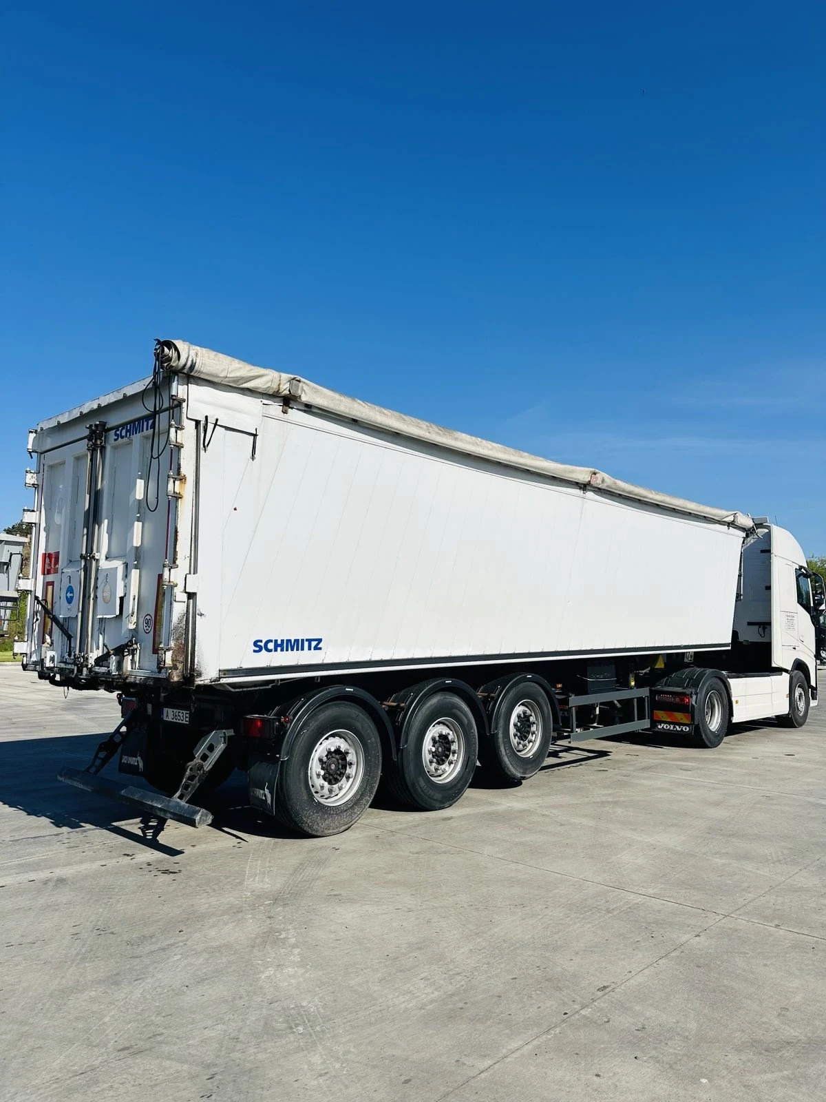 Полуремарке Schmitz Cargobull 52м3 Диск, снимка 3 - Ремаркета - 54352218