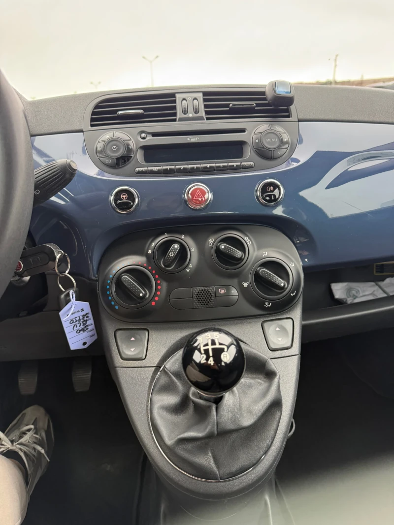 Fiat 500 1.2I * ЛИЗИНГ * НОВ ВНОС* , снимка 11 - Автомобили и джипове - 53305018