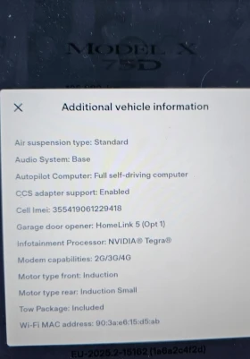 Tesla Model X 4x4 с гаранция - 48800 лв. - 85519670 17