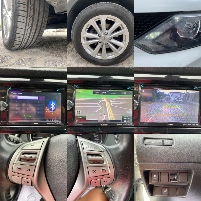 Nissan Qashqai 1.2digT-115кс= 81хил.км= ACENTA= 6скорости= КАМЕРА, снимка 17 - Автомобили и джипове - 47055867