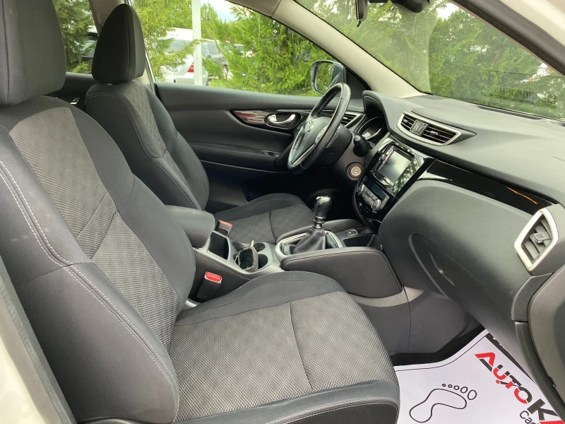 Nissan Qashqai 1.2digT-115кс= 81хил.км= ACENTA= 6скорости= КАМЕРА, снимка 15 - Автомобили и джипове - 47055867