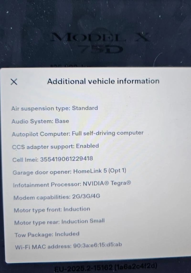 Tesla Model X 4x4 с гаранция, снимка 17 - Автомобили и джипове - 51516751