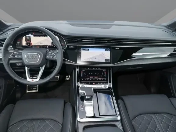 Audi Q7 50 TDI Quattro = S-line = Black Optic Гаранция, снимка 8 - Автомобили и джипове - 54004135