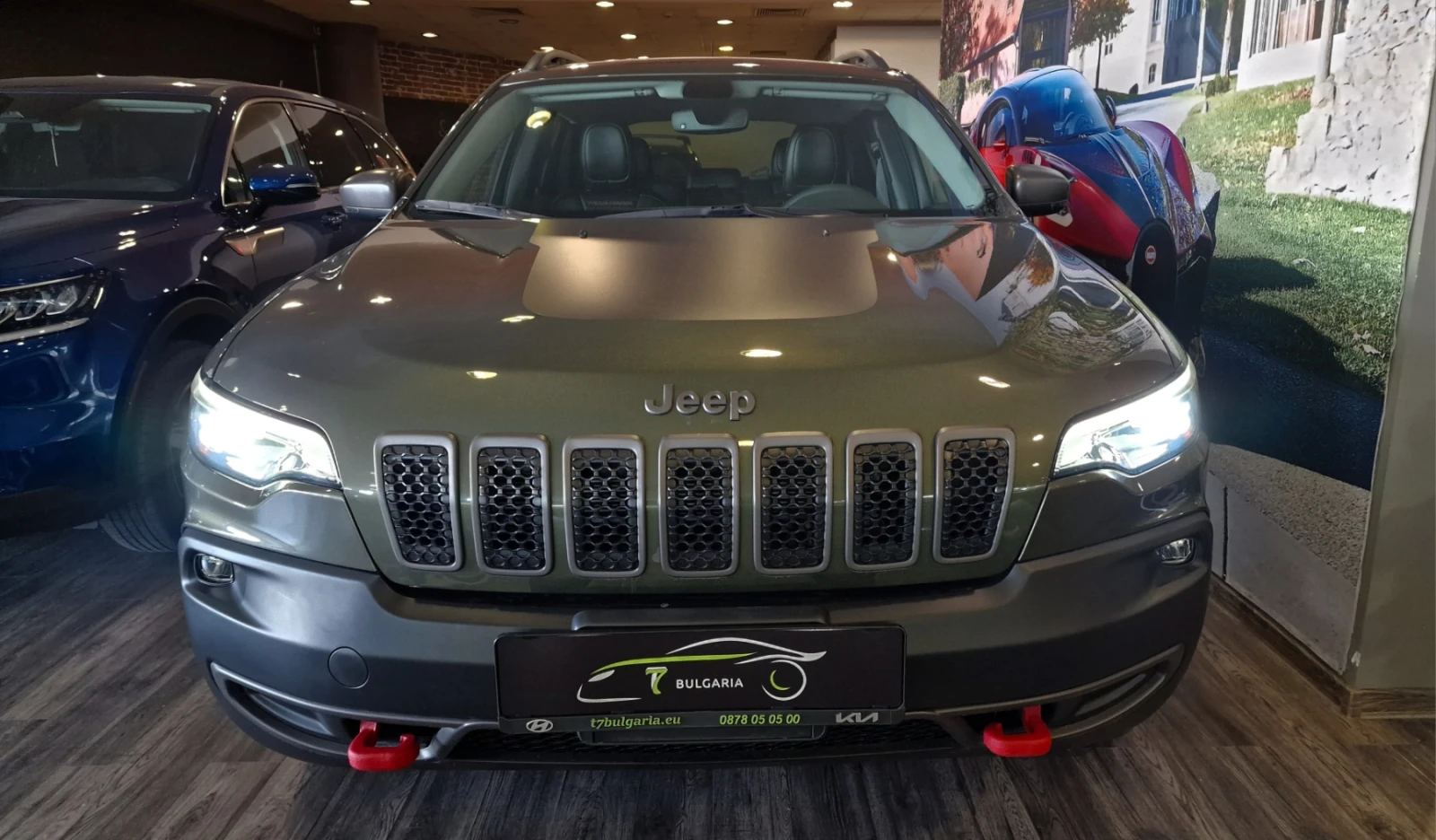 Jeep Cherokee TRAILHAWK 3.2V6 4WD ЛИЗИНГ БЕЗ ПЪРВОНАЧАЛНА ВНОСКА - [1] 