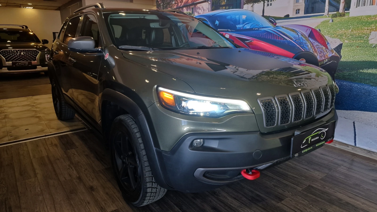 Jeep Cherokee TRAILHAWK 3.2V6 4WD ЛИЗИНГ БЕЗ ПЪРВОНАЧАЛНА ВНОСКА - изображение 3