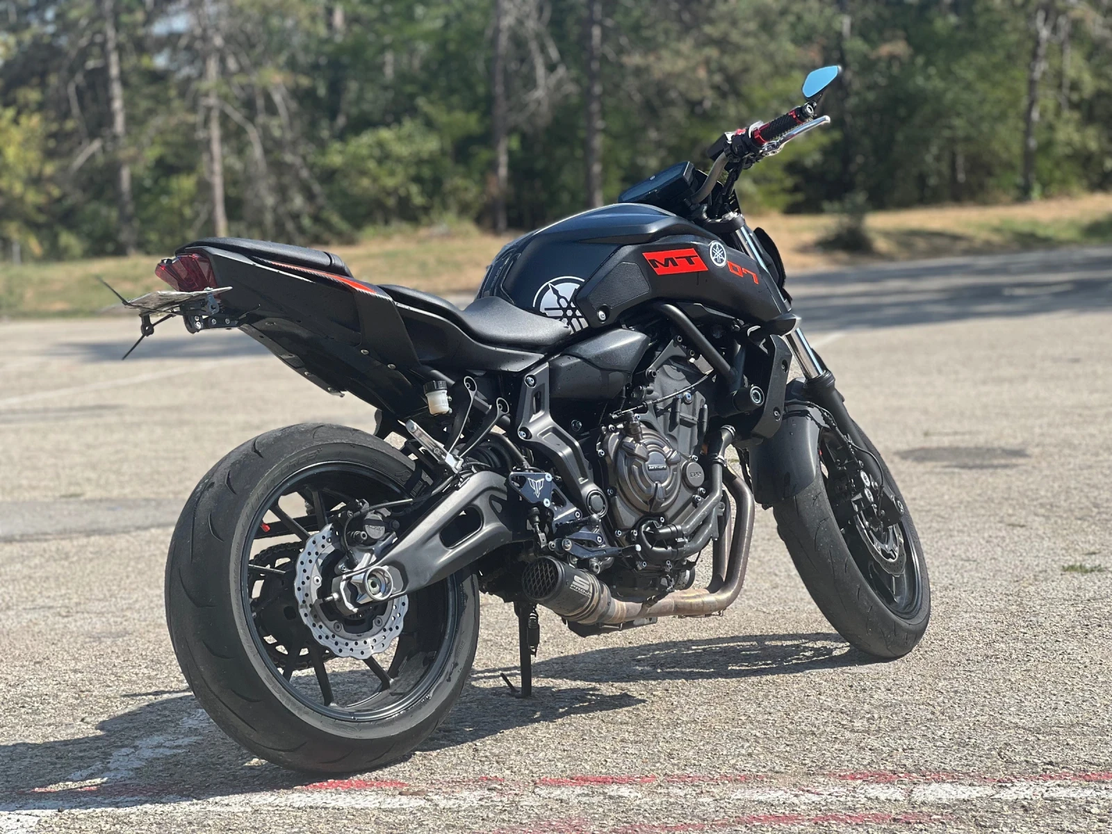 Yamaha Mt-07 А2 / 35kW - изображение 4