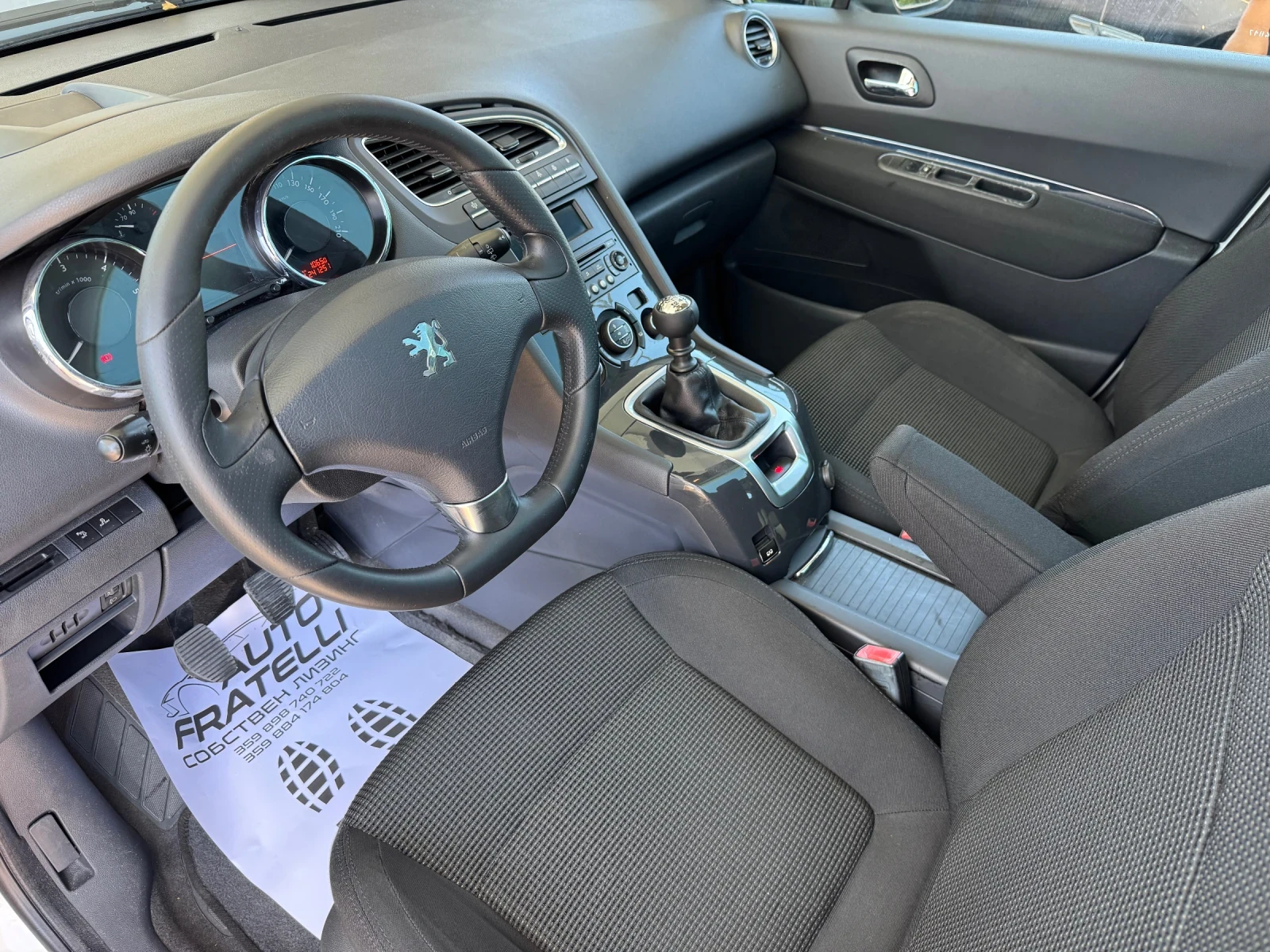 Peugeot 5008 1.6HDI СОБСТВЕН ЛИЗИНГ* БАРТЕР* БЯЛА ПЕРЛА - изображение 8