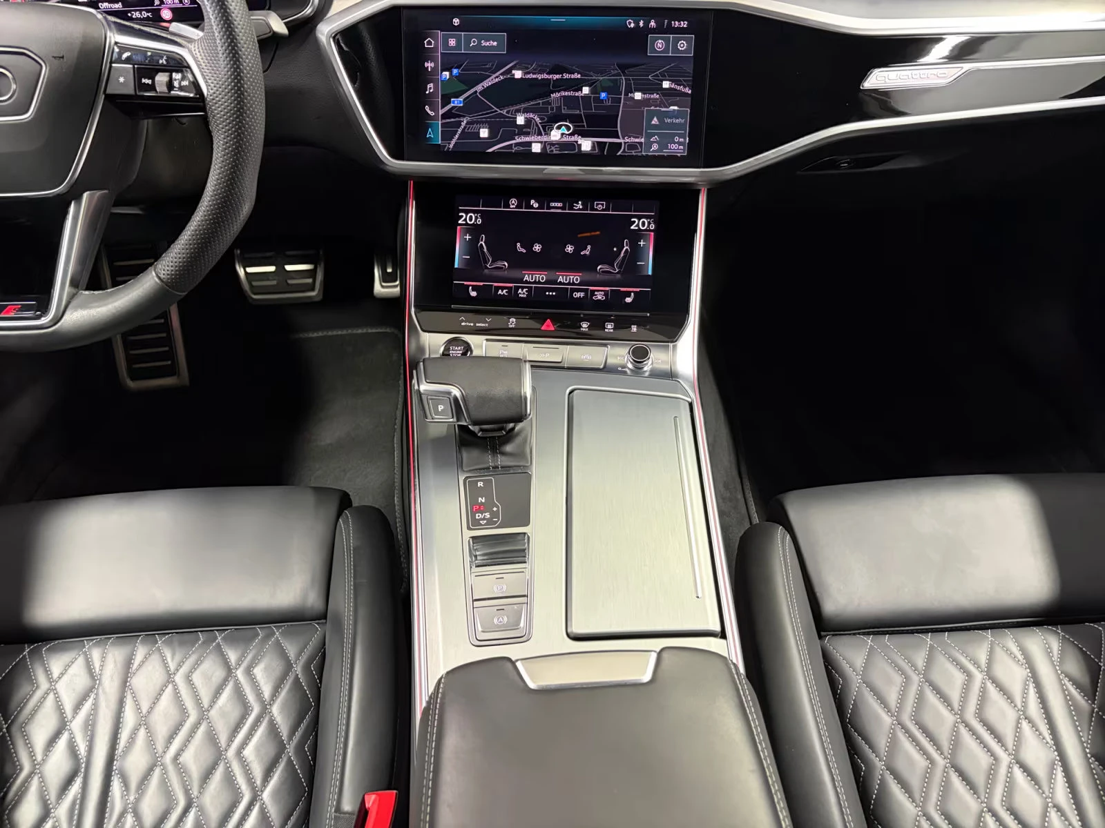 Audi A7 40TDI/204HP/MATRIX/PANO/360/KLESS/HUD/586z, снимка 10 - Автомобили и джипове - 55234746