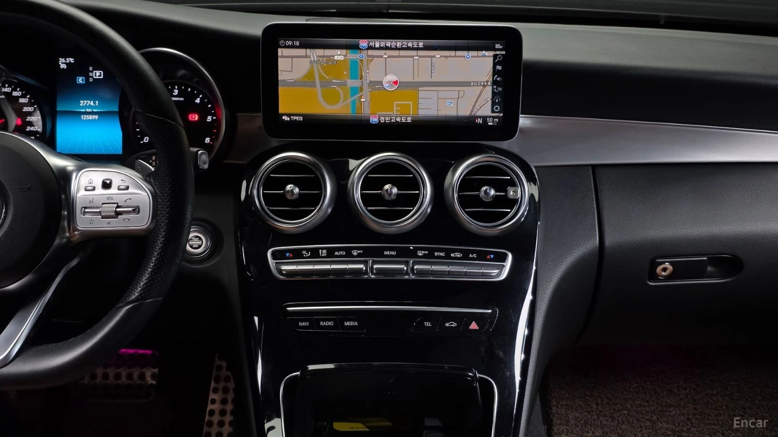 Mercedes-Benz C 220 D COUPE 4MATIC Автокредит Цена до България, снимка 9 - Автомобили и джипове - 55491719