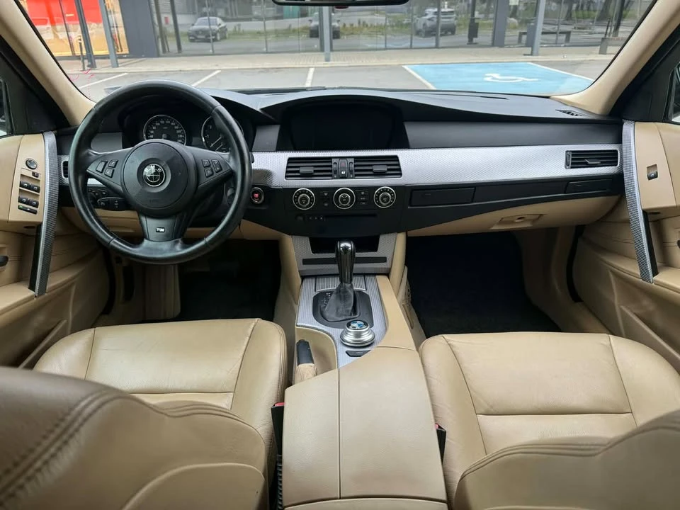 BMW 523 Сменени вериги, снимка 3 - Автомобили и джипове - 55955971
