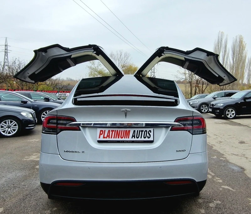 Tesla Model X 100D* ЕВРОПЕЙСКА* 4X4* КАТО НОВА , снимка 5 - Автомобили и джипове - 43301310