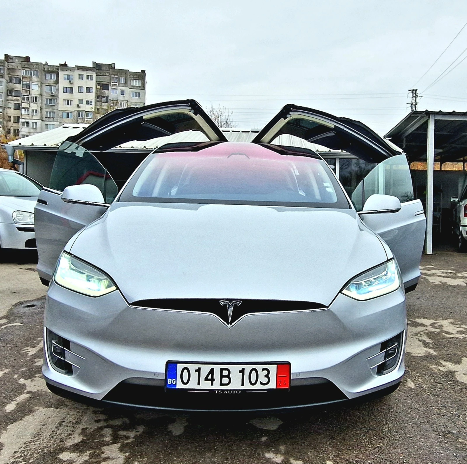 Tesla Model X 100D* ЕВРОПЕЙСКА* 4X4* КАТО НОВА  - изображение 8