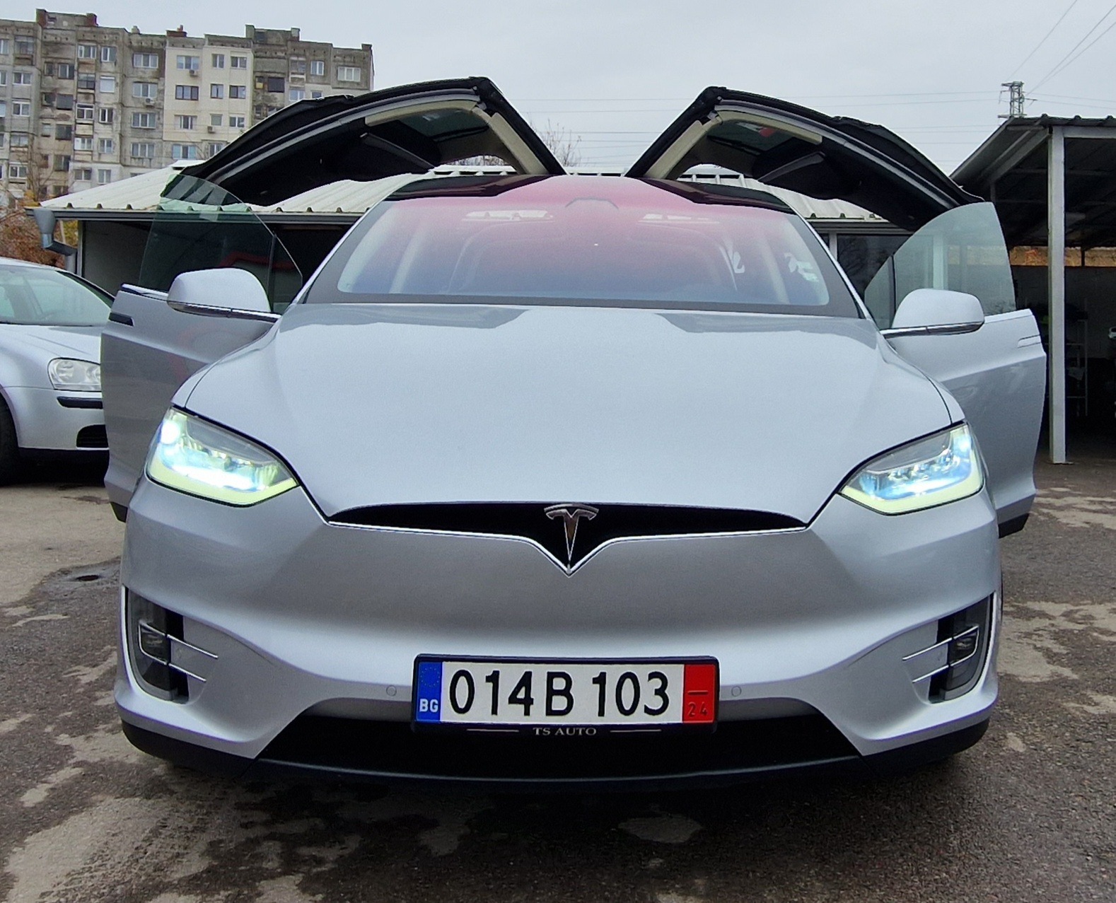Tesla Model X 100D*ЕВРОПЕЙСКА*4X4*КАТО НОВА  - изображение 1