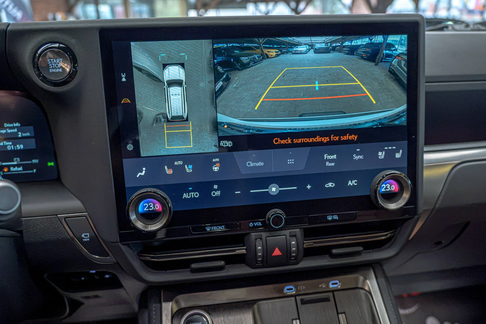 Lexus GX 550 HuD/Обдухване/Камера 360/6+ 1/Теглич/, снимка 16 - Автомобили и джипове - 56226345
