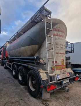 Полуремарке Spitzer Циментовозно буре, снимка 2