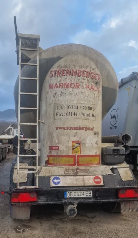 Полуремарке Spitzer Циментовозно буре, снимка 3