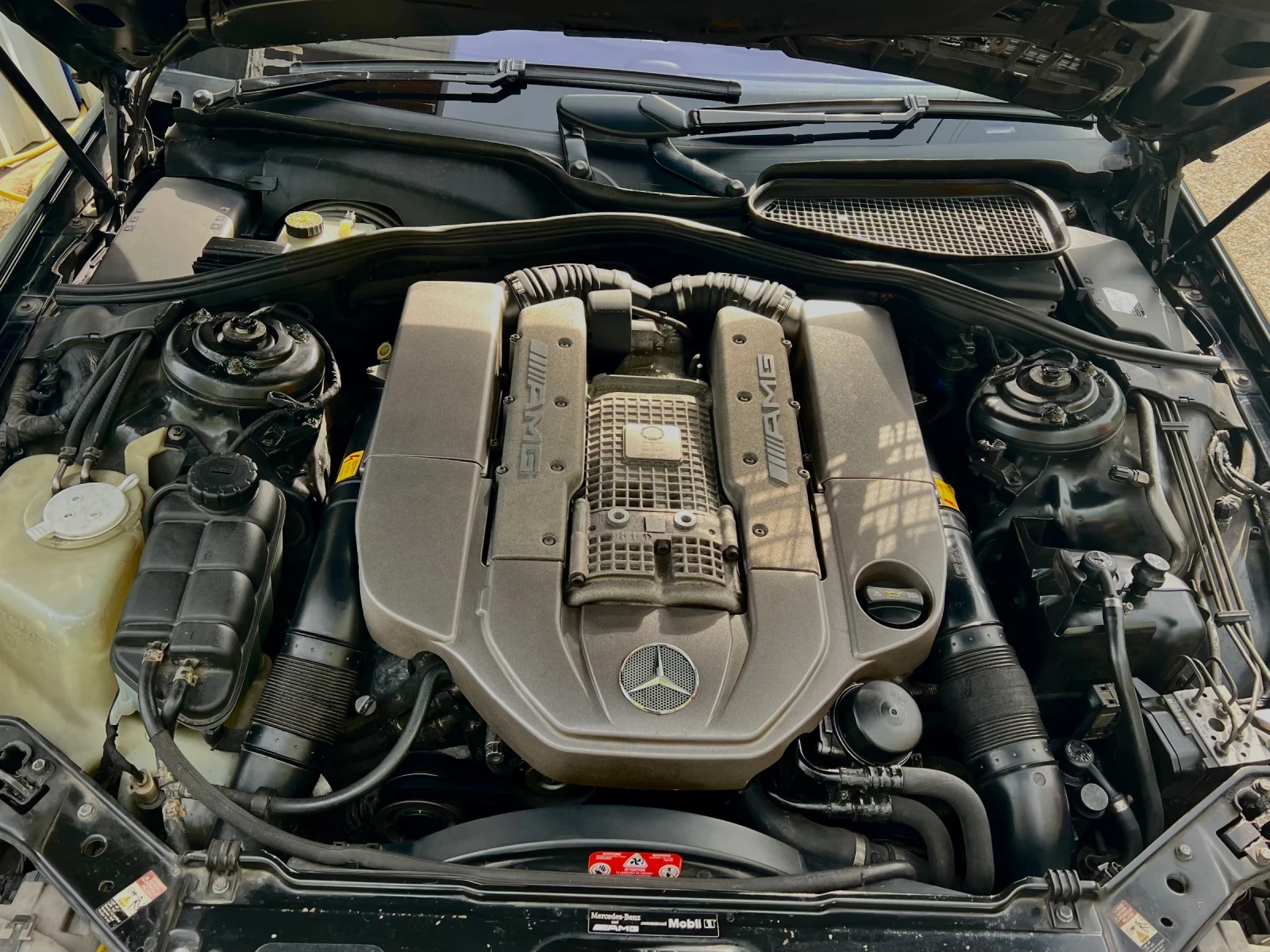 Mercedes-Benz CL 55 AMG V8 Kompressor, снимка 16 - Автомобили и джипове - 54422655