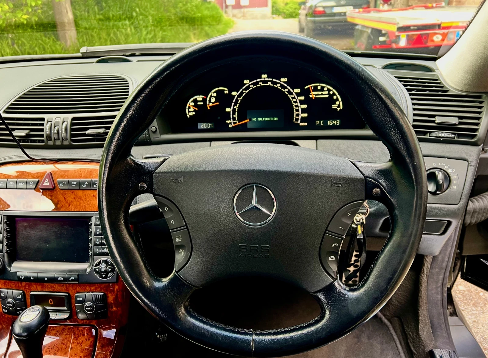 Mercedes-Benz CL 55 AMG V8 Kompressor, снимка 8 - Автомобили и джипове - 54422655