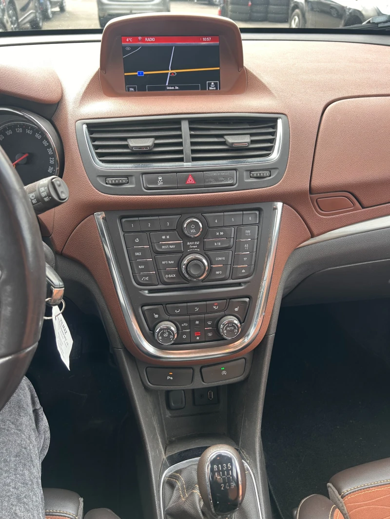 Opel Mokka 1.6CRDI NAVI/KOJA/KAMERA EURO 6, снимка 14 - Автомобили и джипове - 52876326