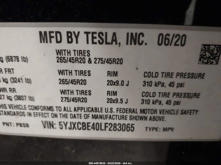Tesla Model X Performance Dual Motor All-Wheel Drive, снимка 9 - Автомобили и джипове - 55104205