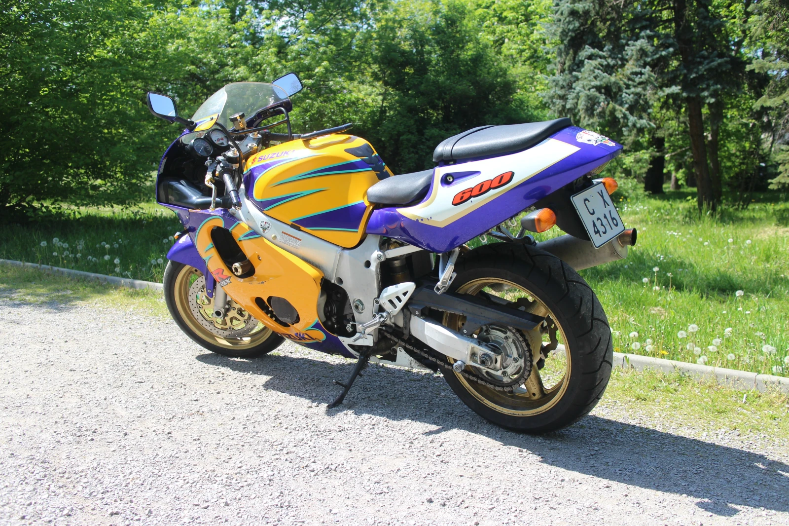 Suzuki Gsxr SRAD-Corona Extra-600 , снимка 3 - Мотоциклети и мототехника - 54443076