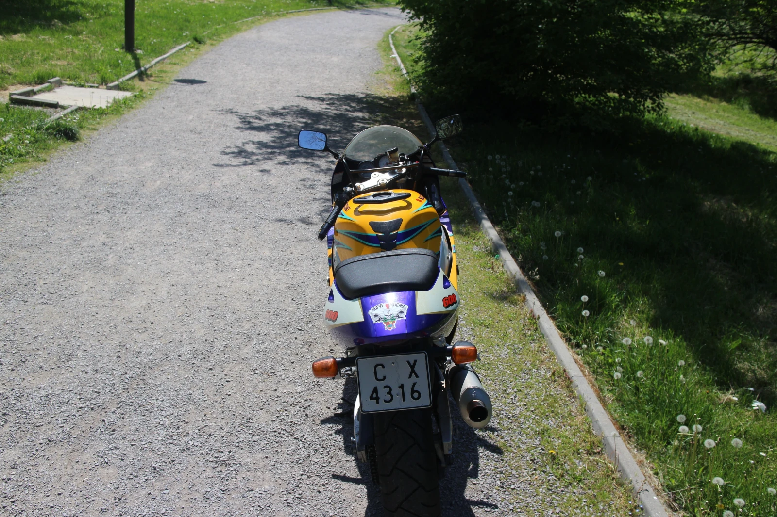 Suzuki Gsxr SRAD-Corona Extra-600 , снимка 10 - Мотоциклети и мототехника - 54443076