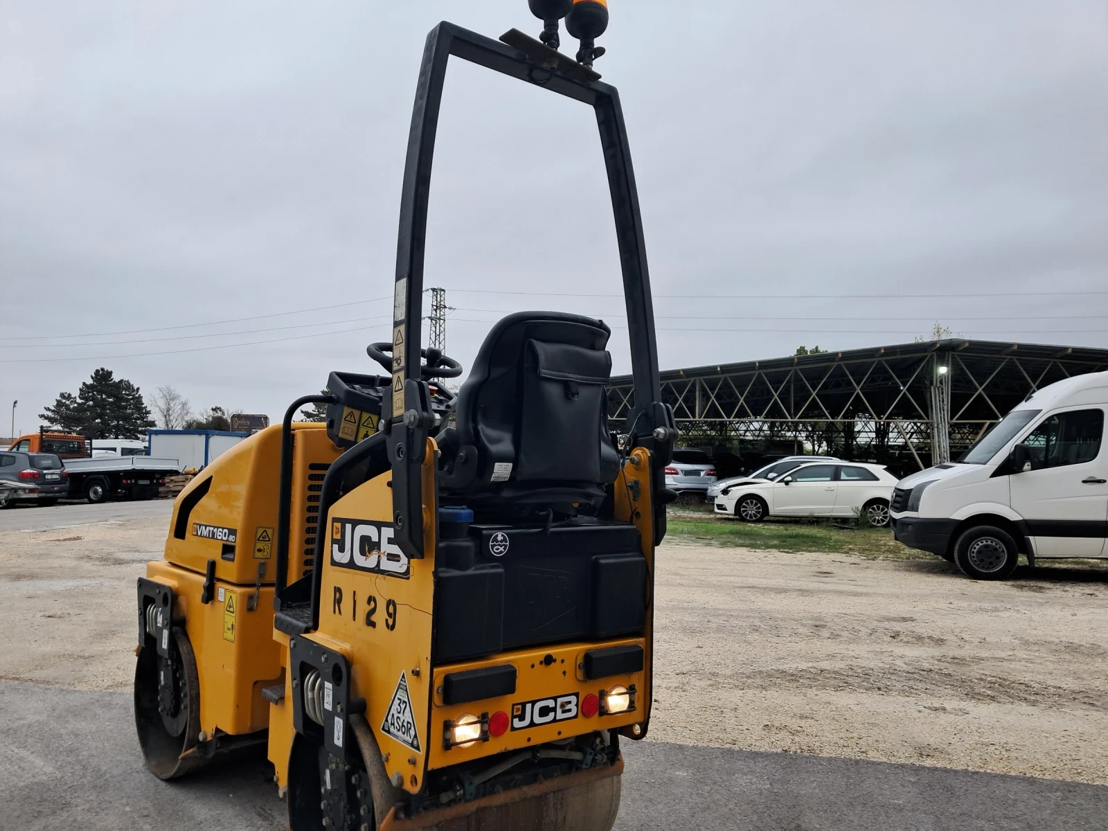 Валяк BOMAG JCB 160-80 VMT, снимка 4 - Индустриална техника - 56682592