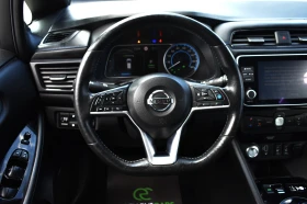 Nissan Leaf  TEKNA* 62kw/h* 218k.c * WHITE_PEARL* 360CAM, снимка 15