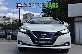Nissan Leaf  TEKNA* 62kw/h* 218k.c * WHITE_PEARL* 360CAM, снимка 6